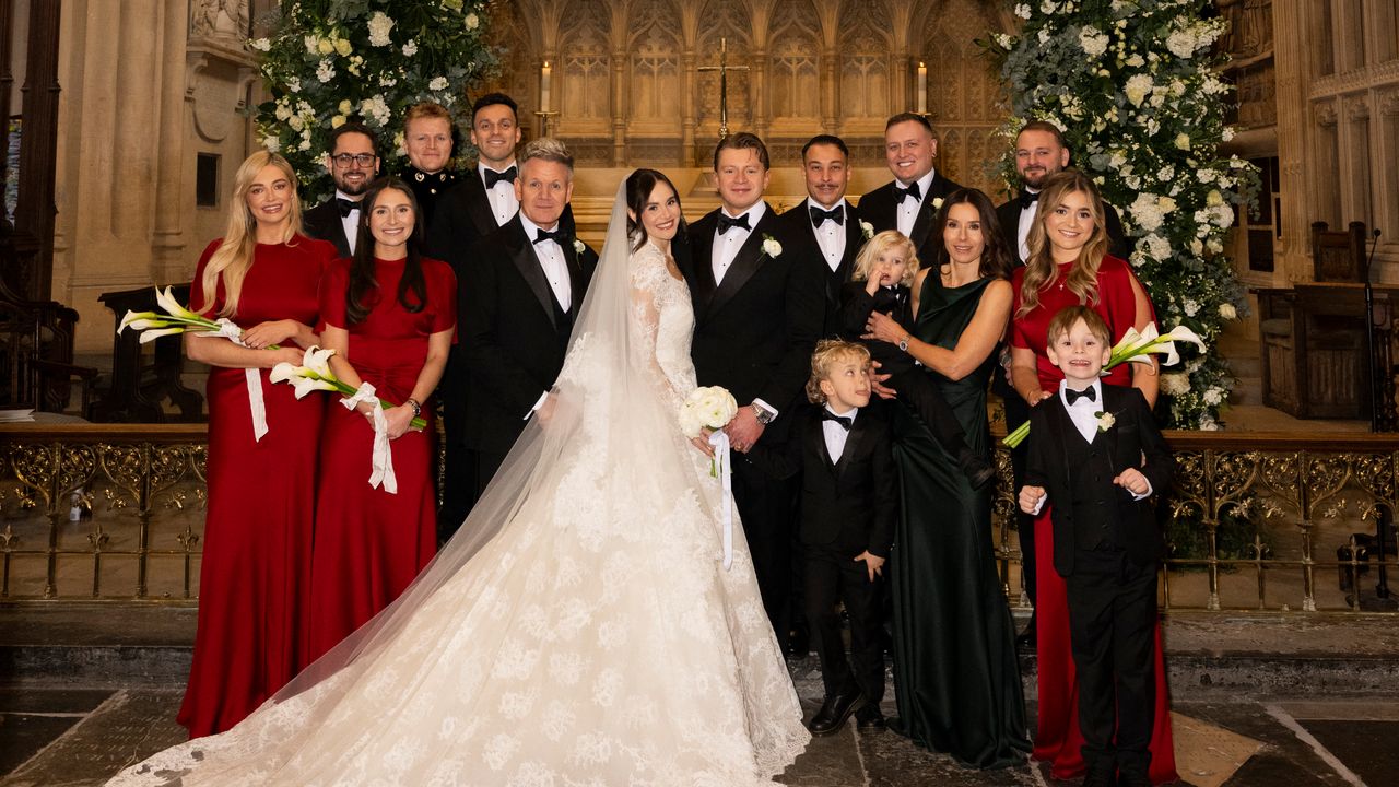 Holly Ramsay's Wedding Style: Elie Saab & Her Mom's '90s Dress